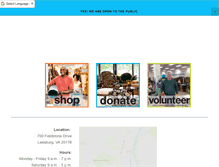 Tablet Screenshot of loudounrestore.org